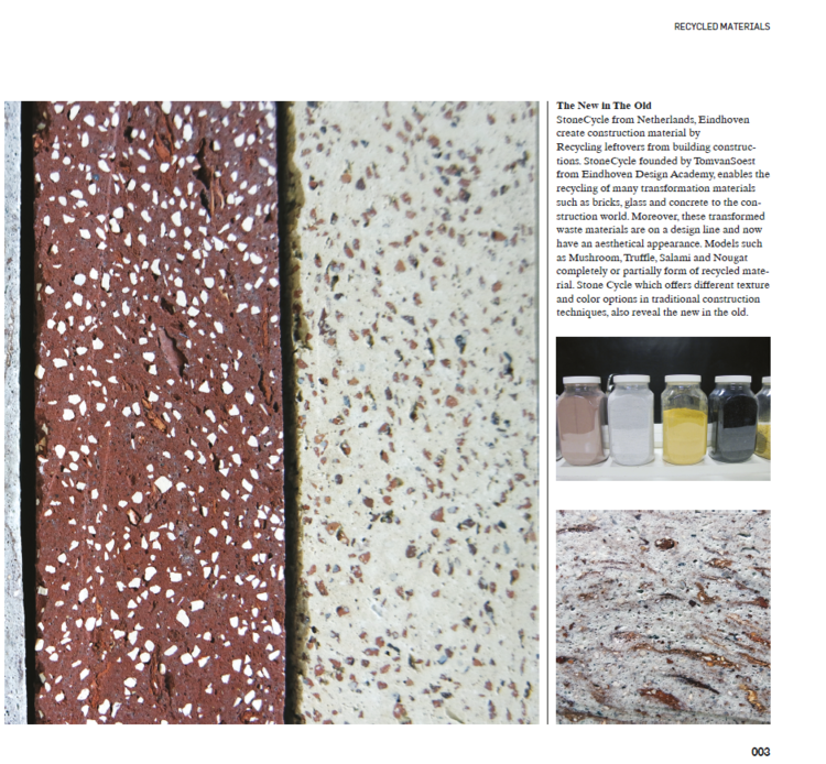 Tasarim - StoneCycling in Turkey's Leading Design & Architecture Magazine