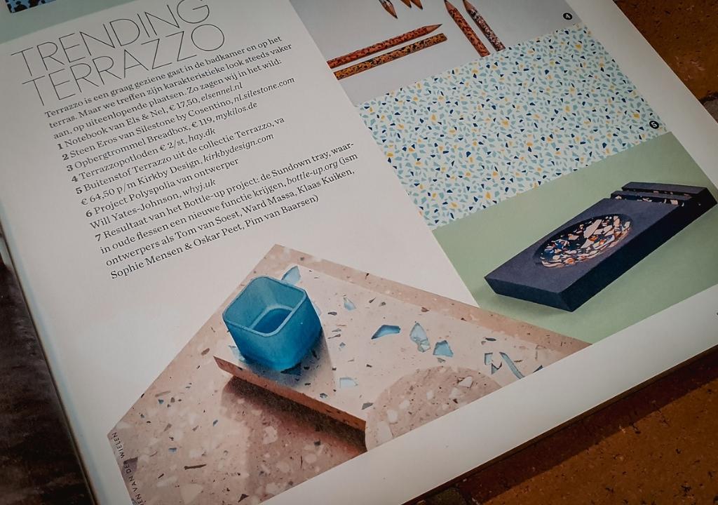 ELLE Decoration NL Magazine - Trending Terrazzo