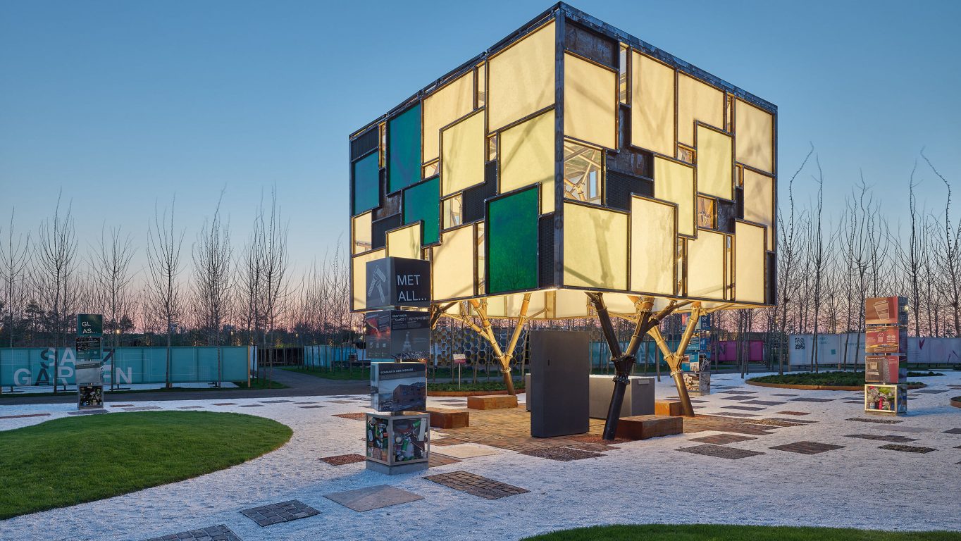 Circular Pavilion at German Federal Garden Show || StoneCycling