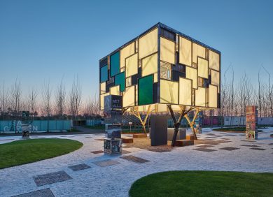 Circular Pavilion at German Federal Garden Show || StoneCycling
