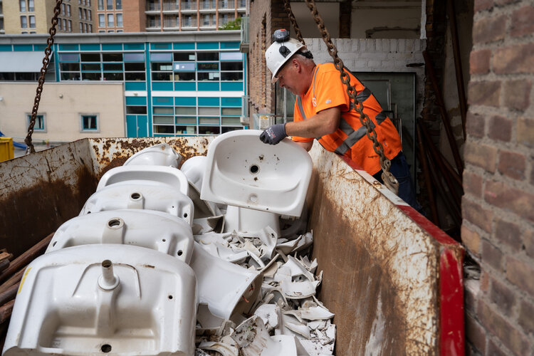 GP Groot and StoneCycling Introduce Tailor-made Brick from Demolition Waste || StoneCycling