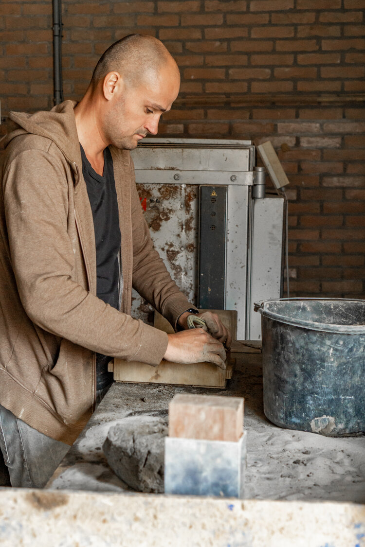 How We Turn Waste into Unique Bespoke Bricks With Your Input || StoneCycling