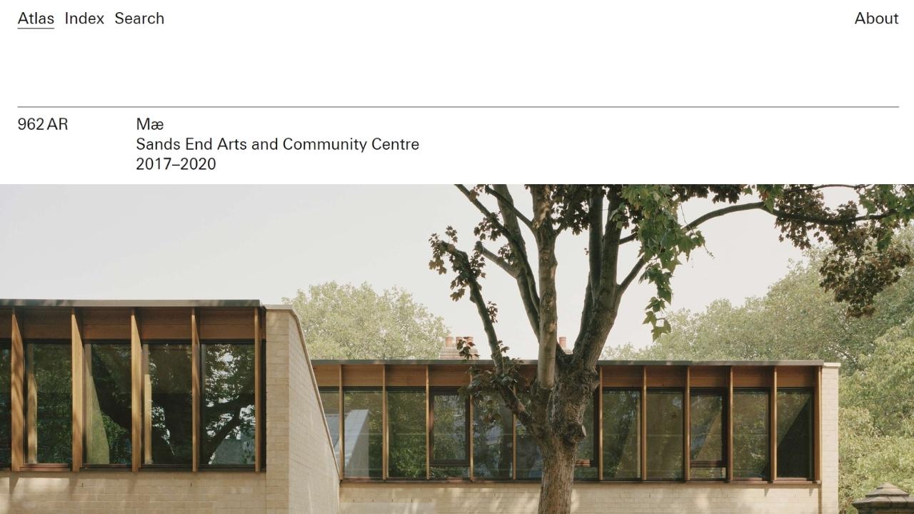 Atlas of Places - Sand's End Project in London Feature