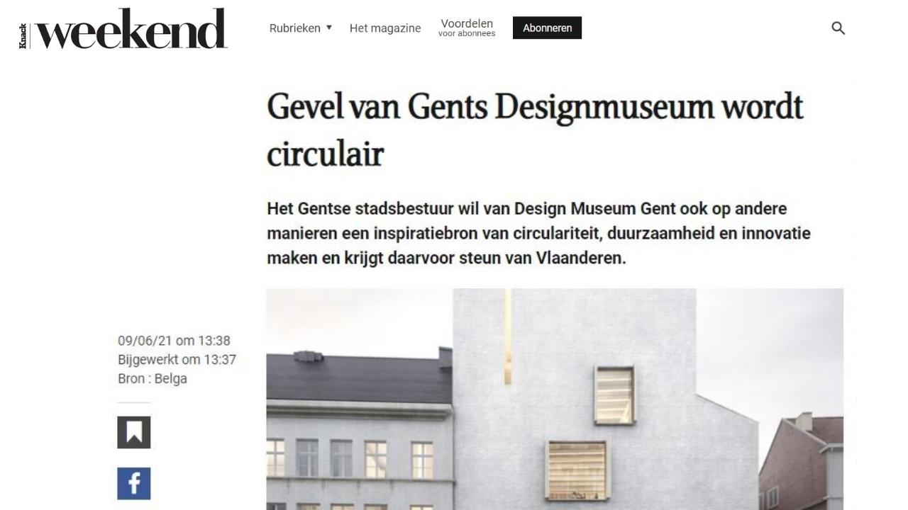 Knack Weekend - New StoneCycling Project Feature