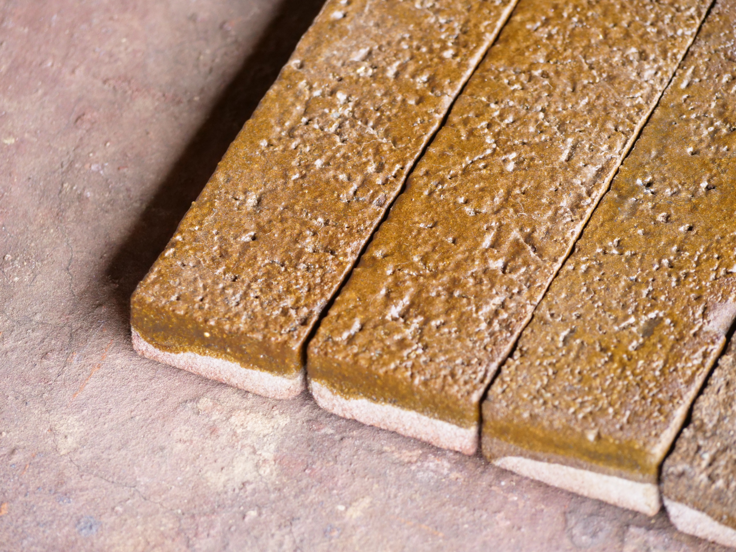 Cloves Glazed Bricks Made From Waste: Beautiful and Sustainable! || StoneCycling