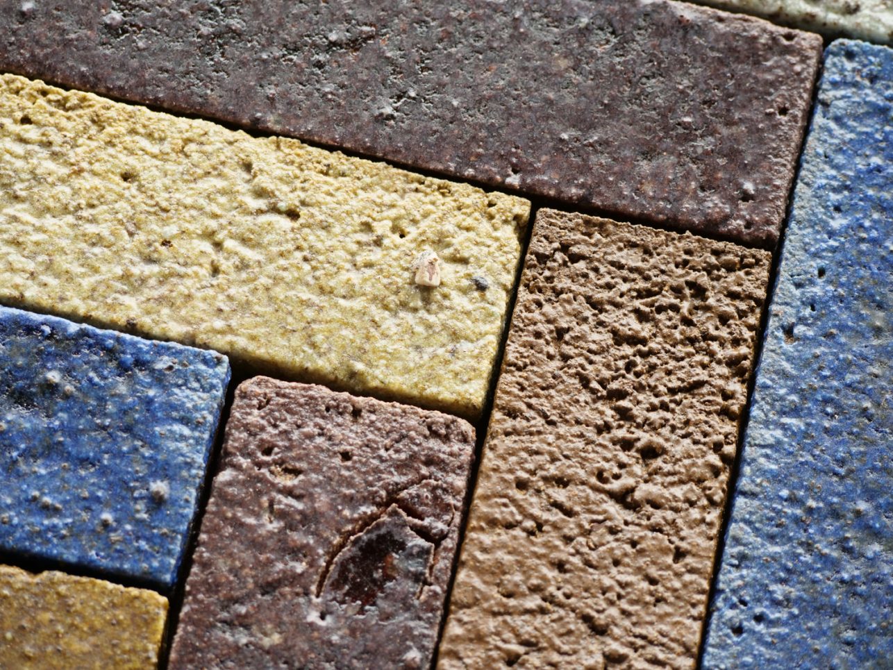 Composition Glazed Bricks Made From Waste: Beautiful and Sustainable! || StoneCycling