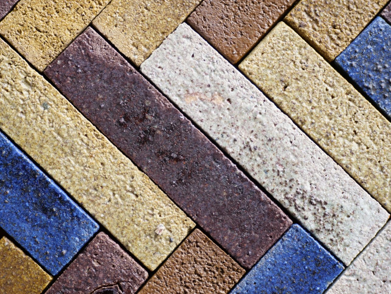 Composition Glazed Bricks Made From Waste: Beautiful and Sustainable! || StoneCycling