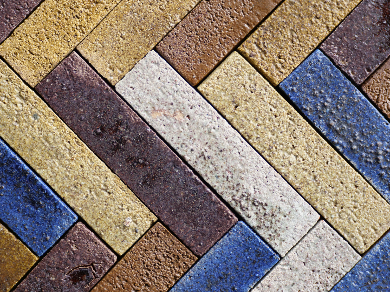 Composition Glazed Bricks Made From Waste: Beautiful and Sustainable! || StoneCycling