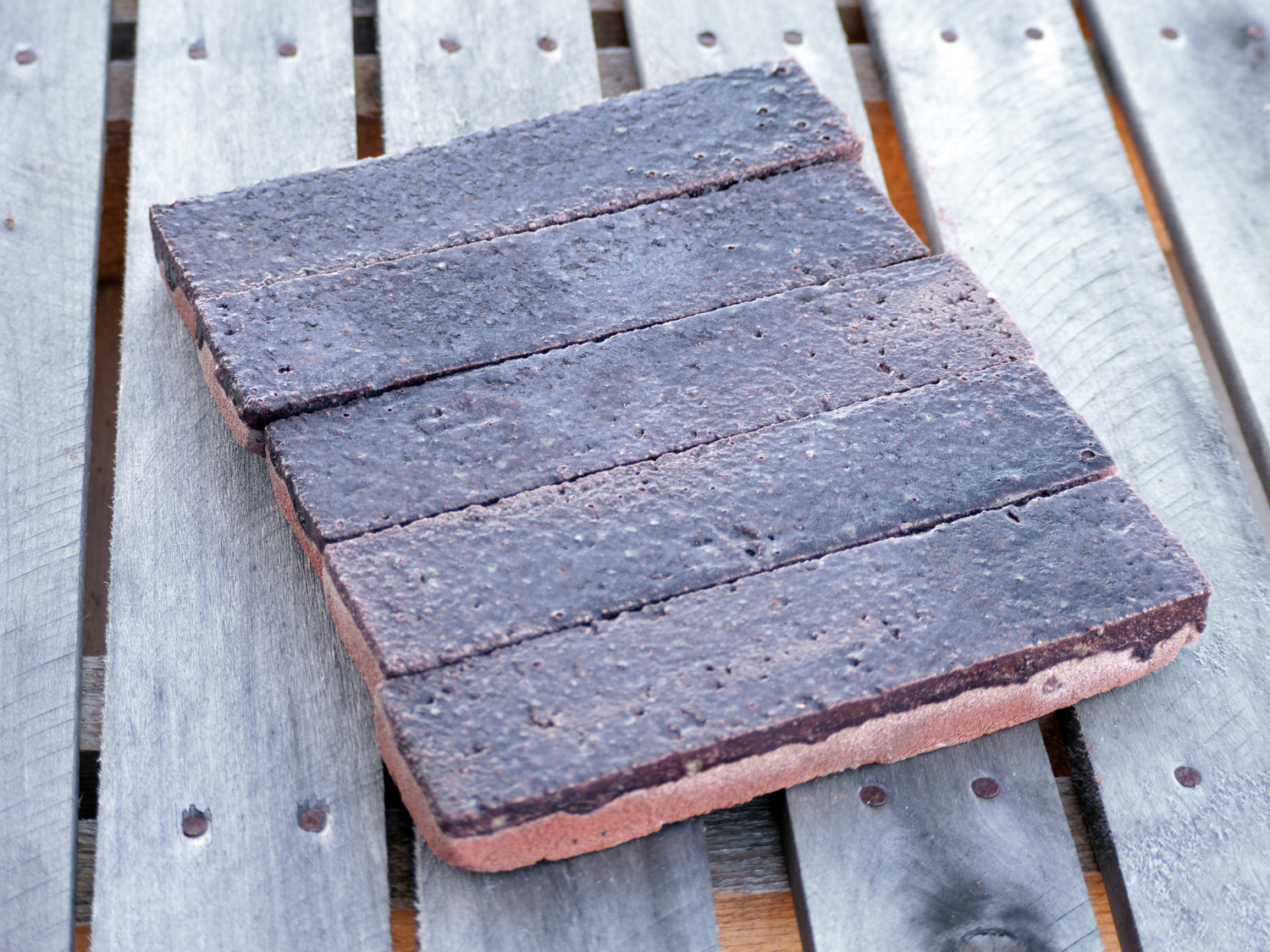 Marjoram Glazed Bricks Made From Waste: Beautiful and Sustainable! || StoneCycling