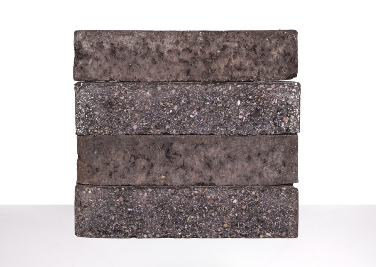 Blackpepper Punched + Sliced WasteBasedBricks | FRONT Materials