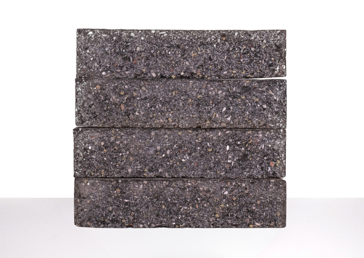 Blackpepper Sliced WasteBasedBricks | FRONT Materials