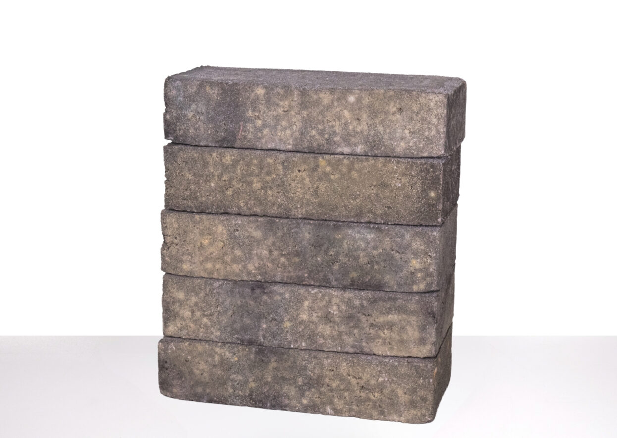 Pistachio Punched WasteBasedBricks | FRONT Materials
