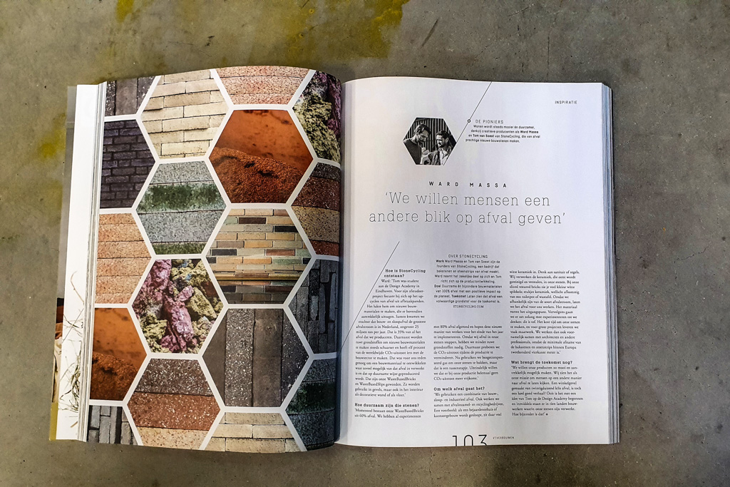 VTverbouwen Duurzaam - StoneCycling in Sustainability Magazine