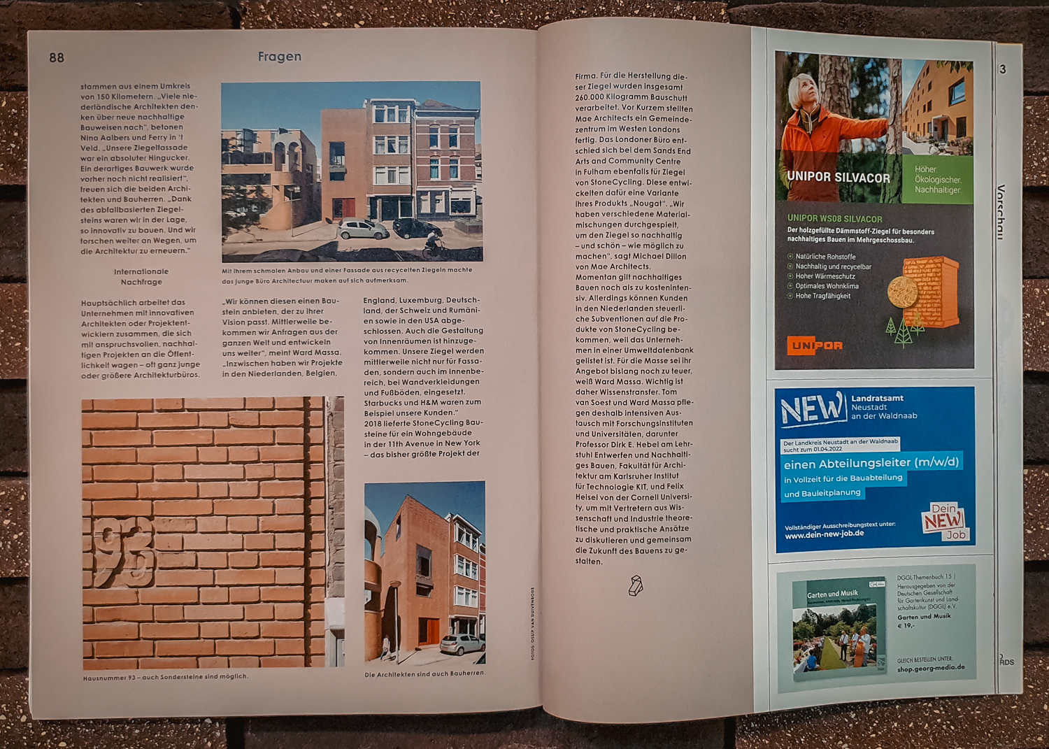 Bau Meister Magazine || StoneCycling