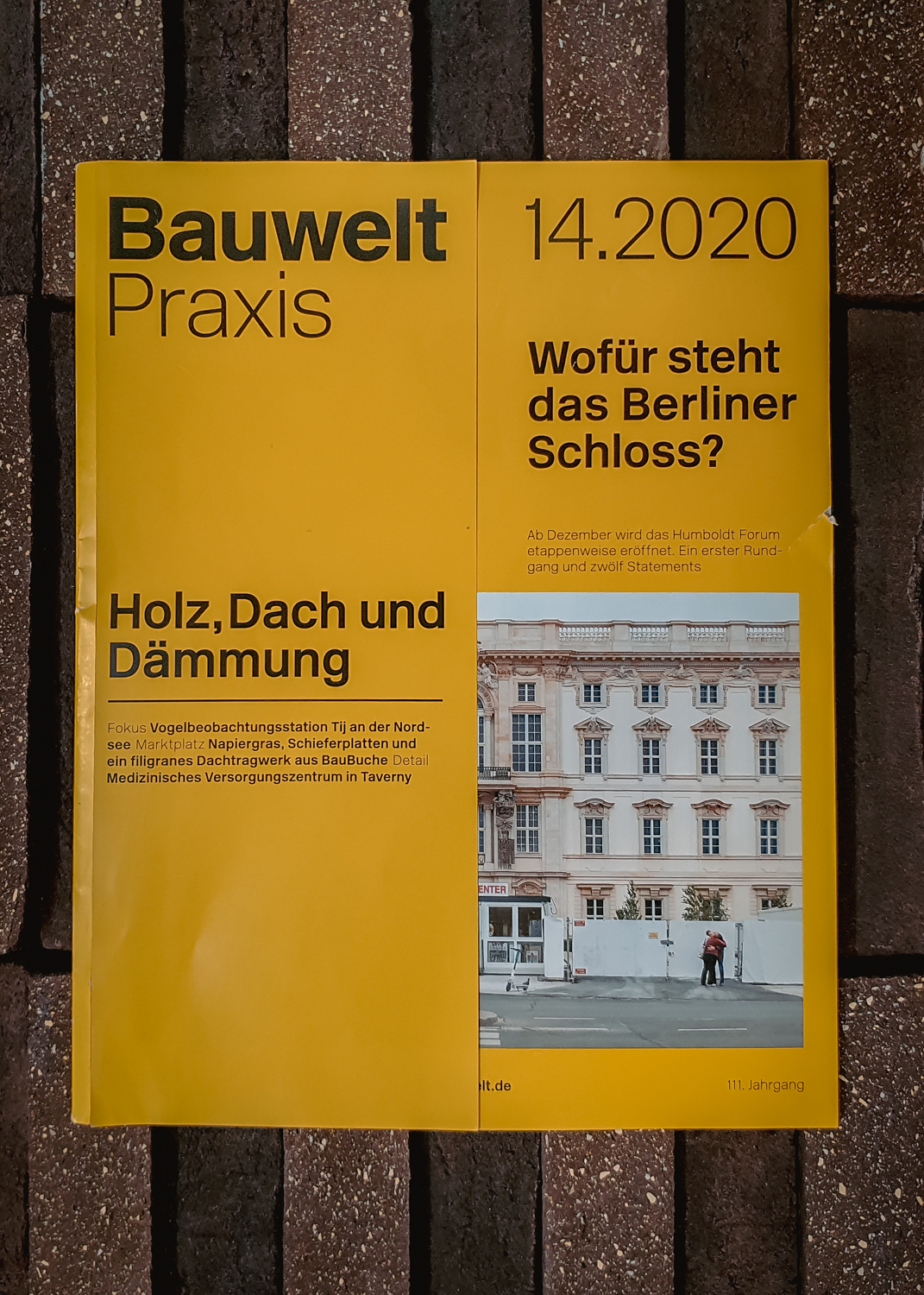 Bauwelt Praxis Magazine || StoneCycling