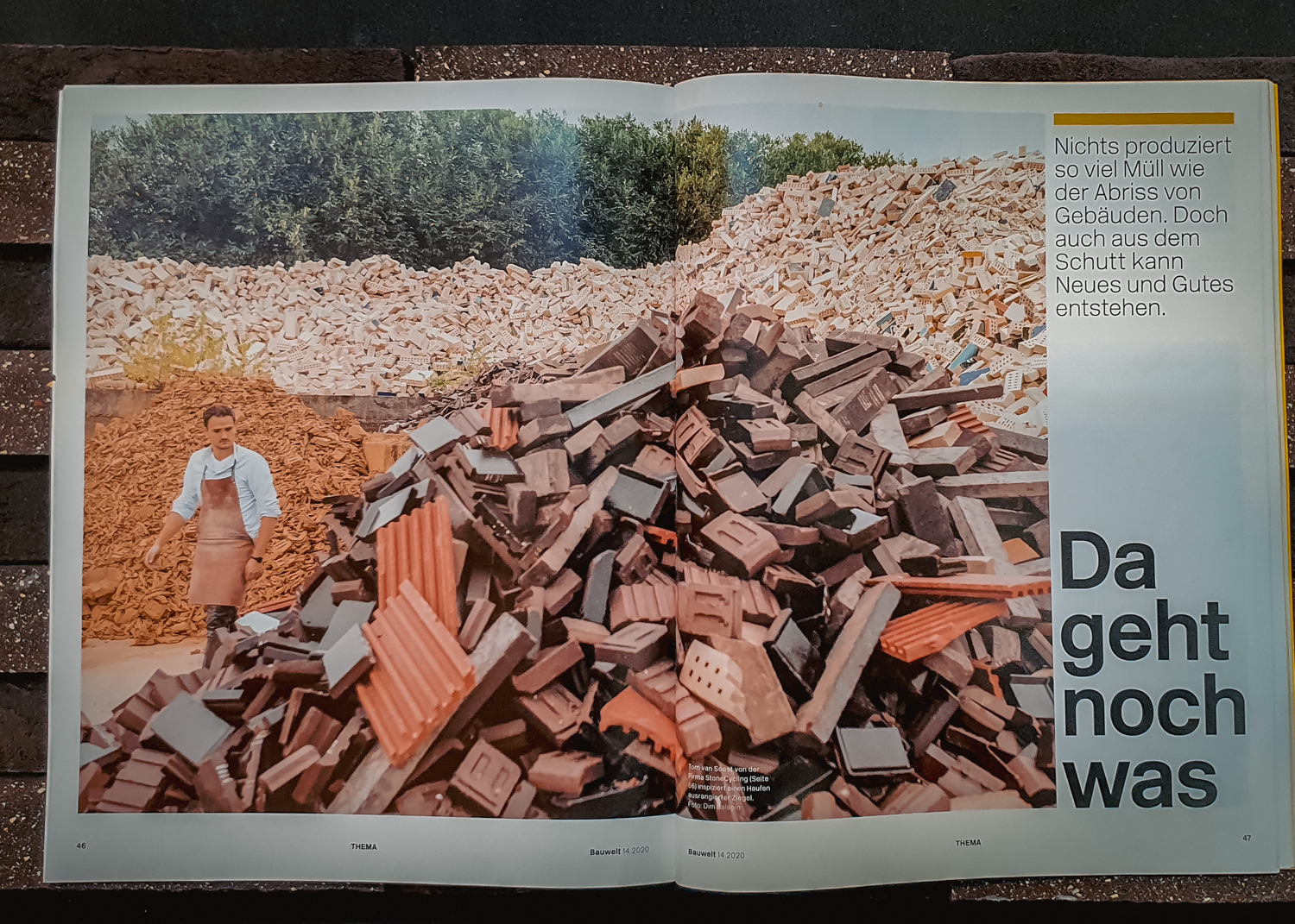 Bauwelt Praxis Magazine || StoneCycling