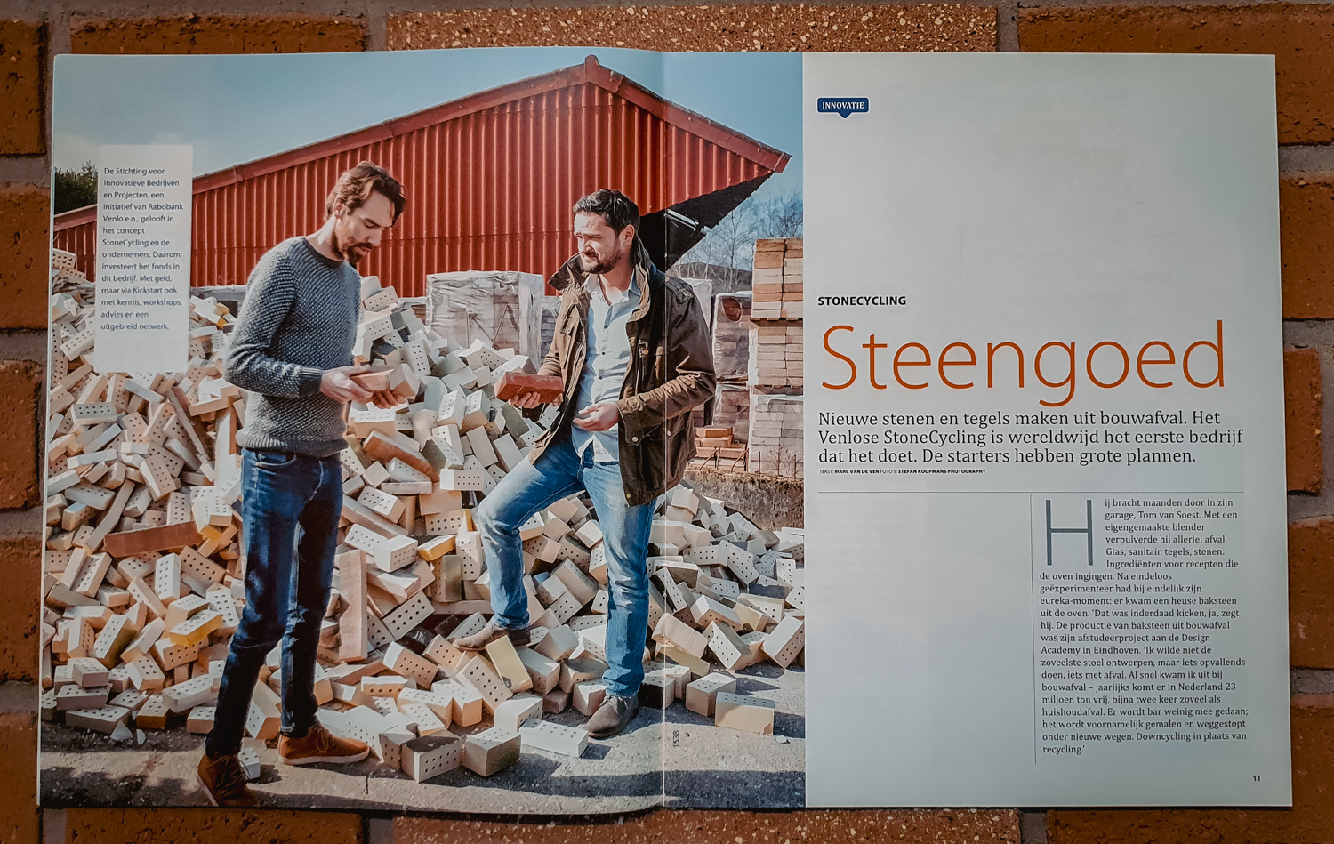 Dichterbij Rabobank Magazine || StoneCycling Feature