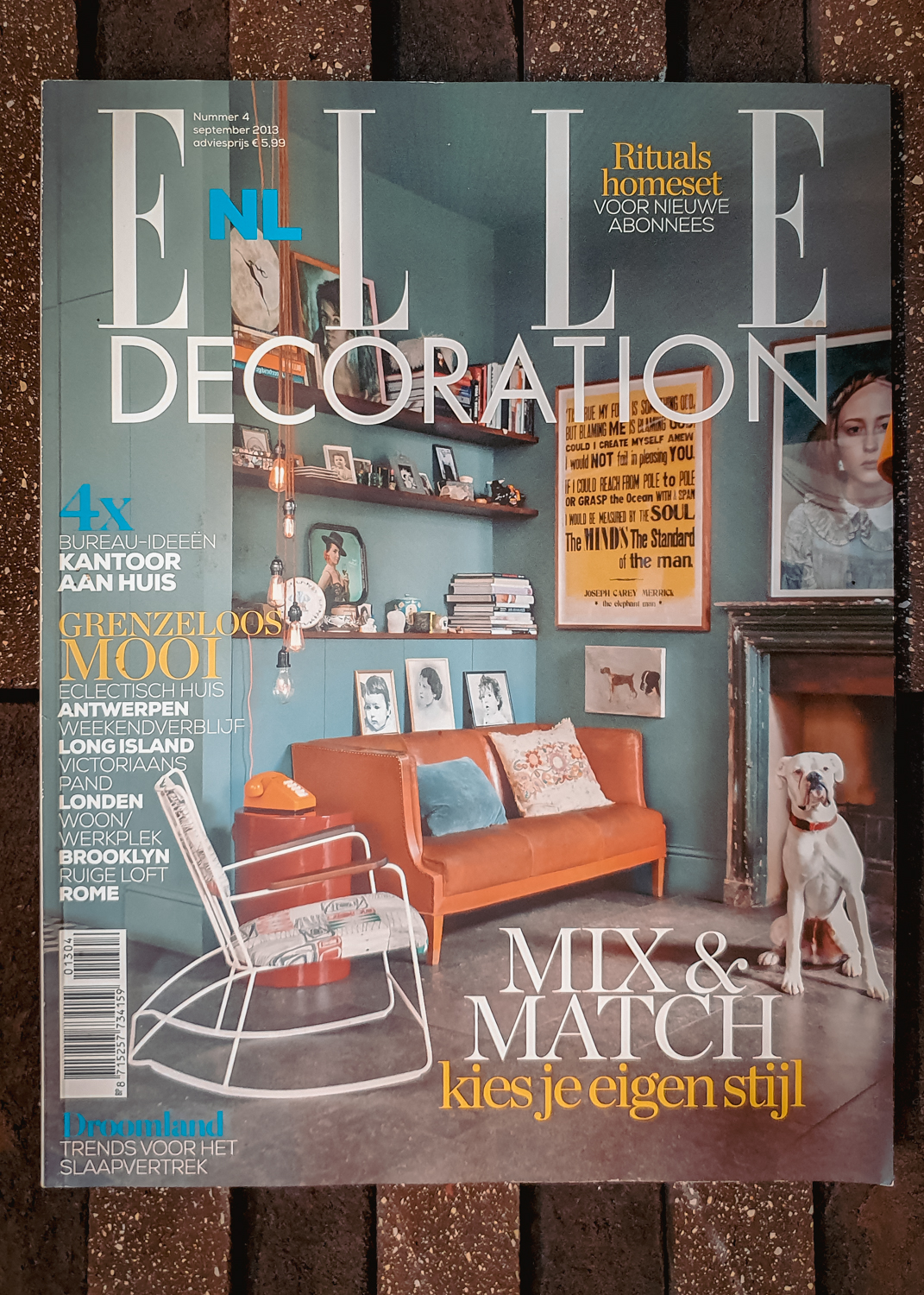 ELLE Decoration NL Magazine || StoneCycling Feature