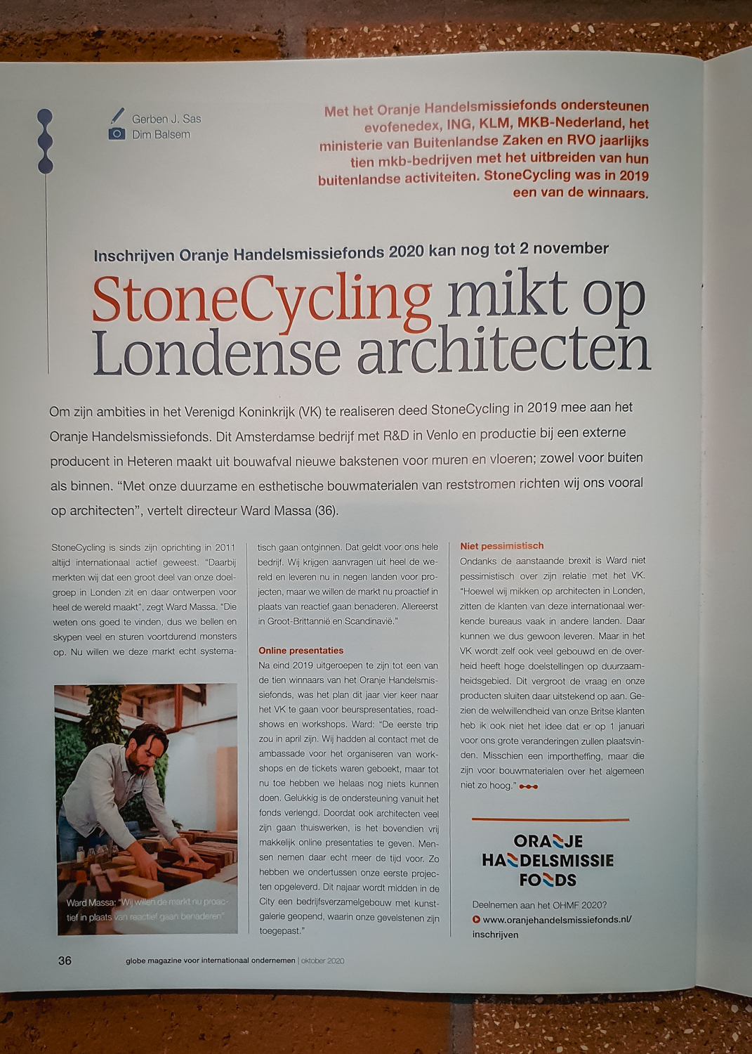 Globe Magazine || StoneCycling