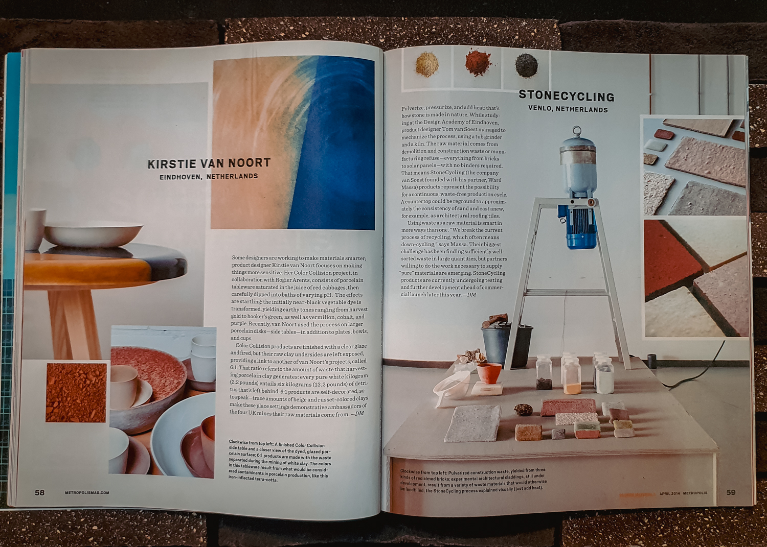 Metropolis Magazine || StoneCycling Feature