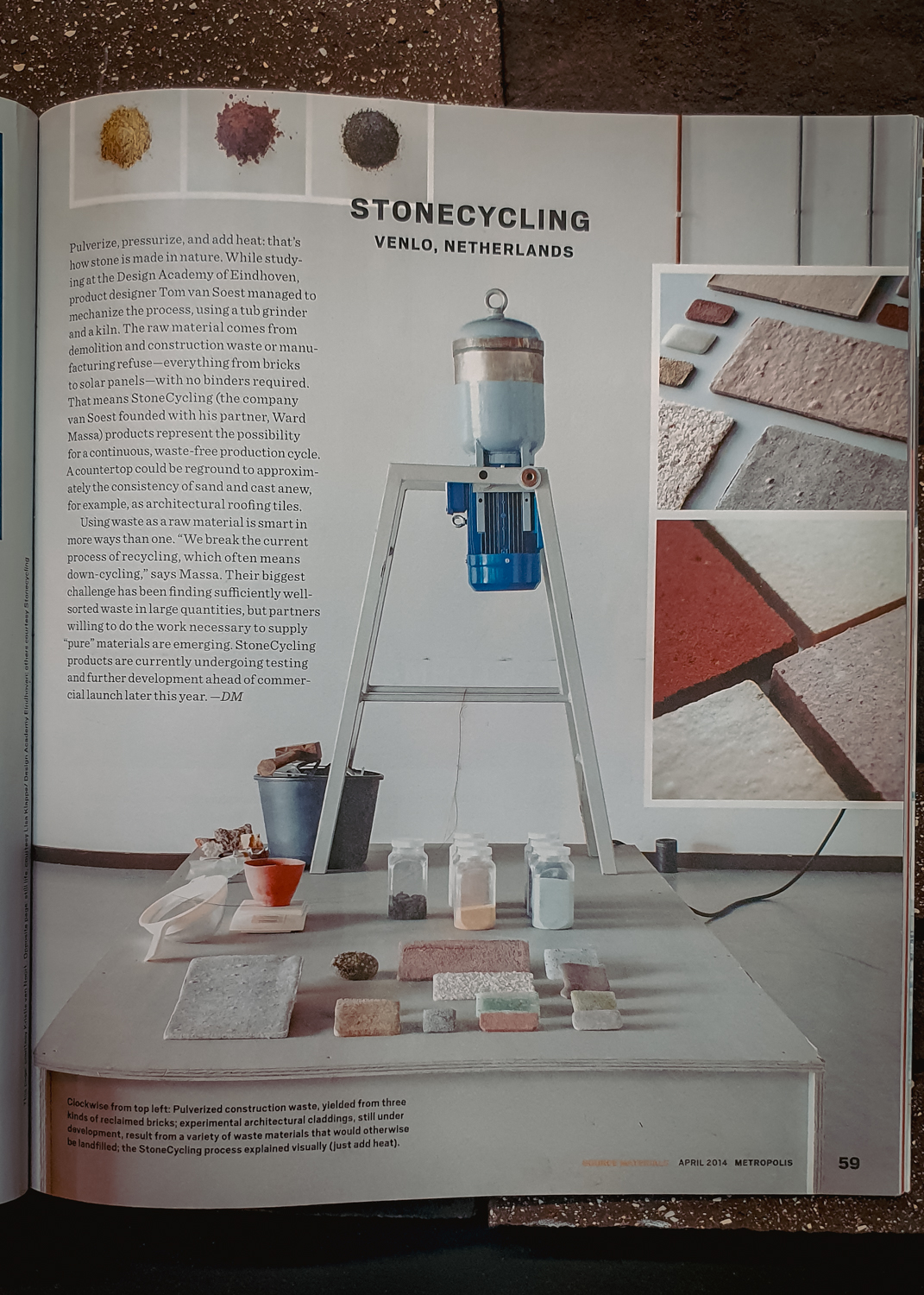 Metropolis Magazine || StoneCycling Feature