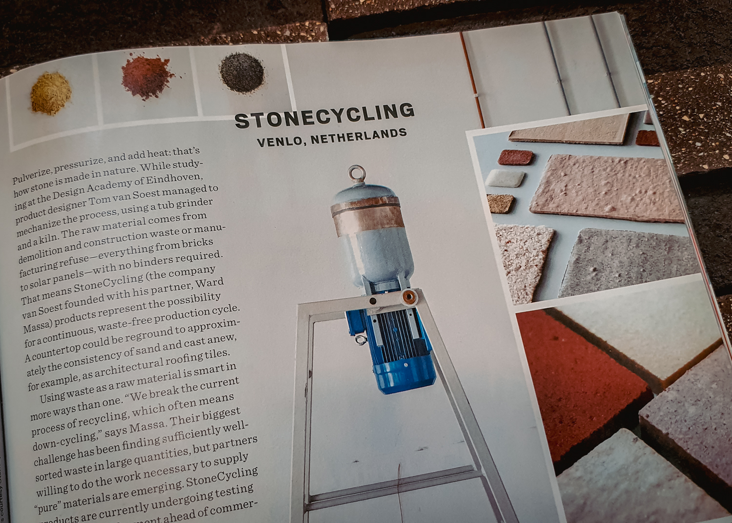 Metropolis Magazine || StoneCycling Feature