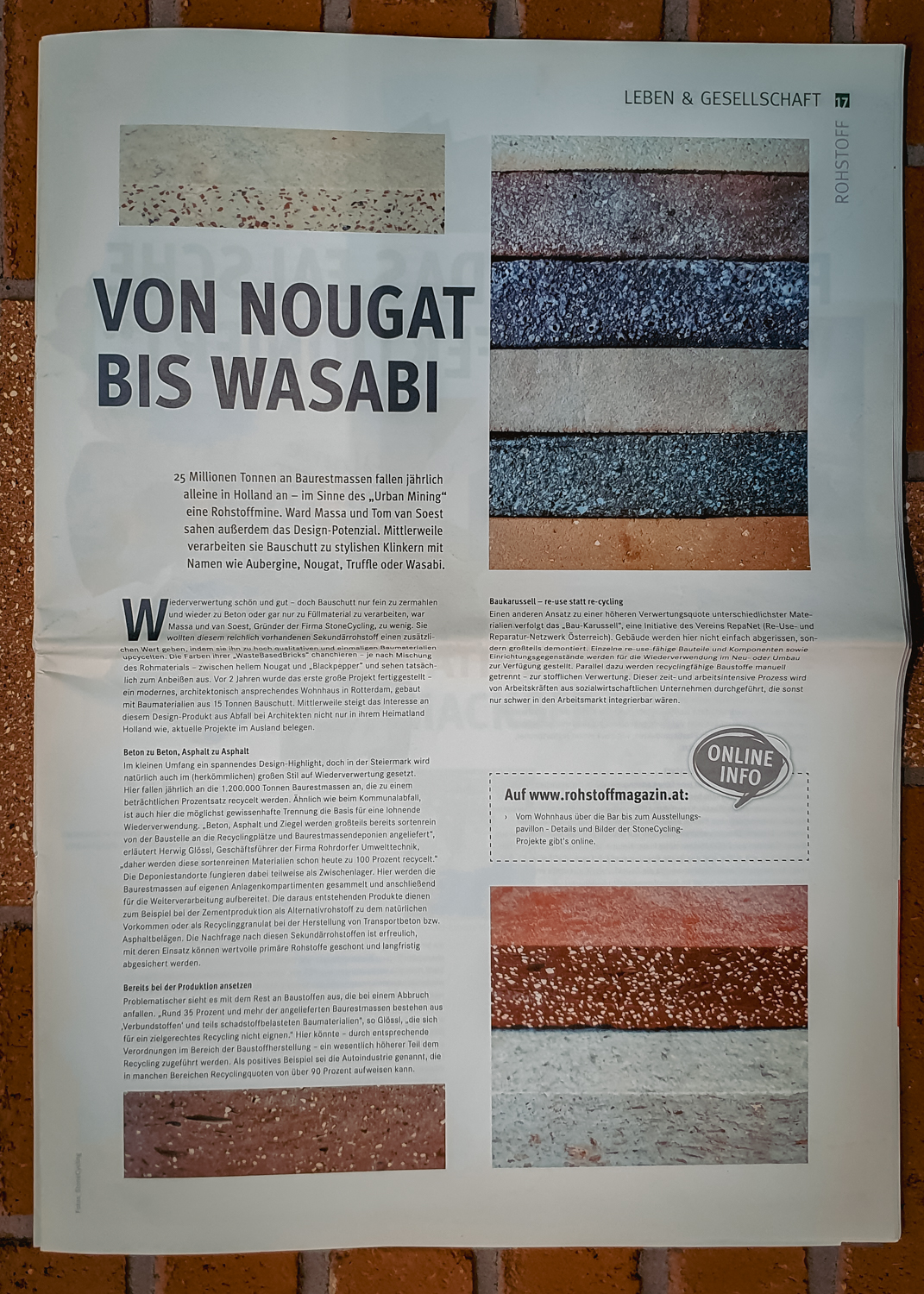 Rohstoff || StoneCycling