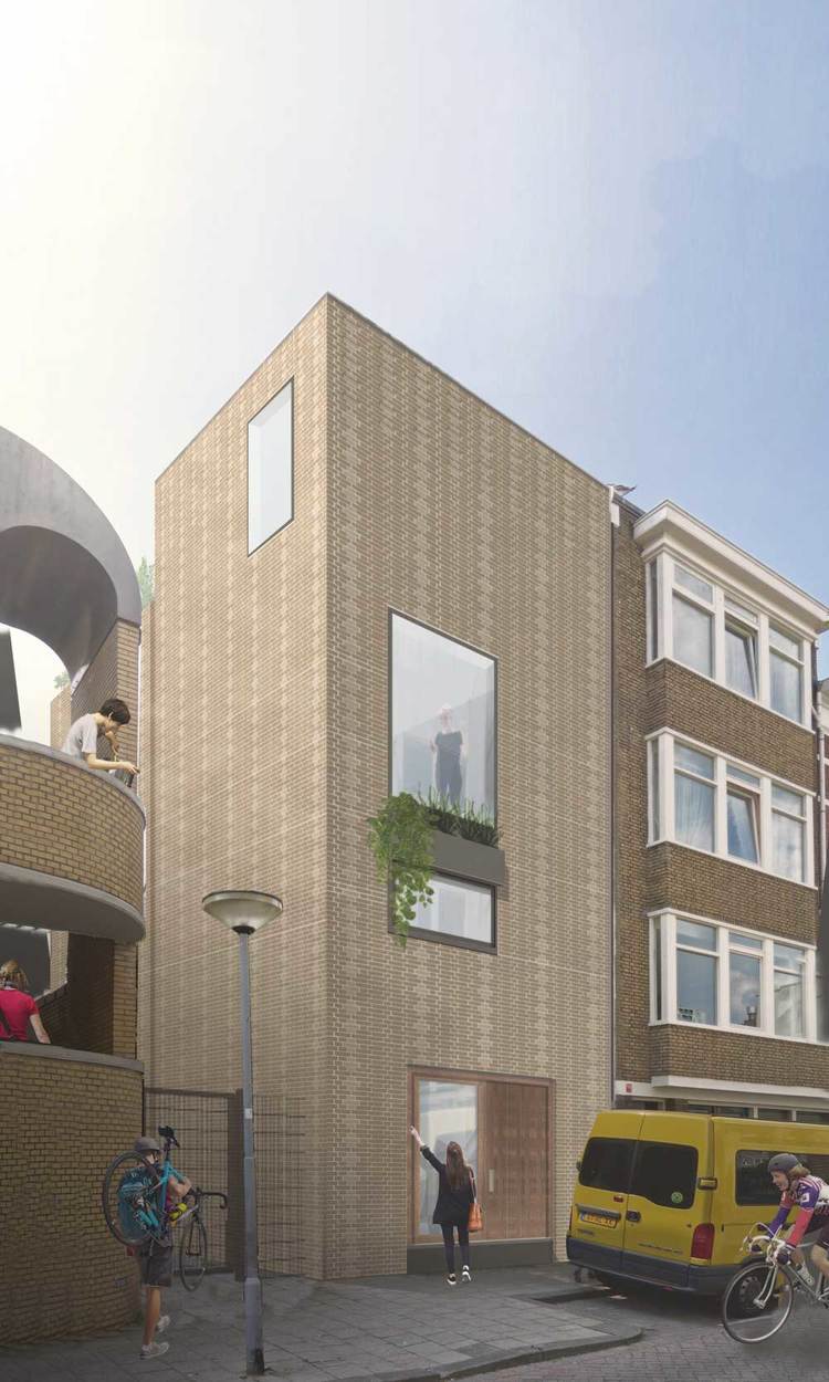 Building from Waste with StoneCycling - House in Rotterdam