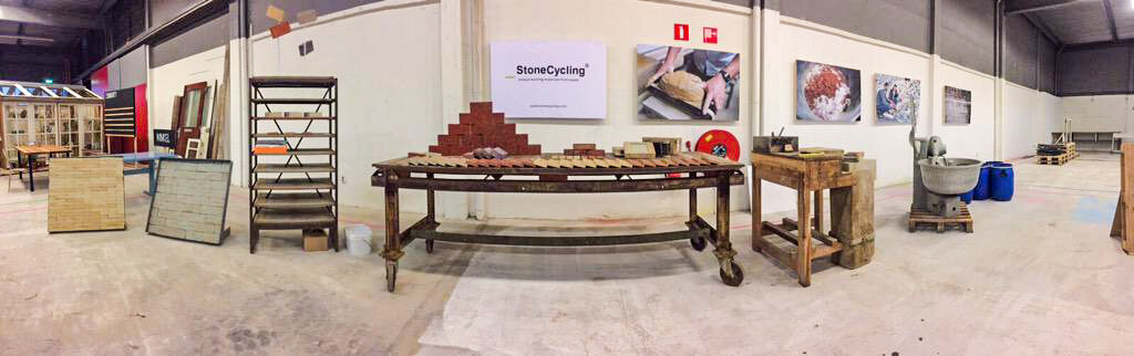 StoneCycling Part of Circular Factory at Dutch Design Week 2015
