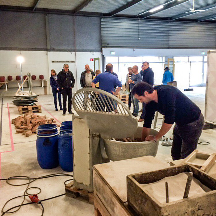 StoneCycling Part of Circular Factory at Dutch Design Week 2015