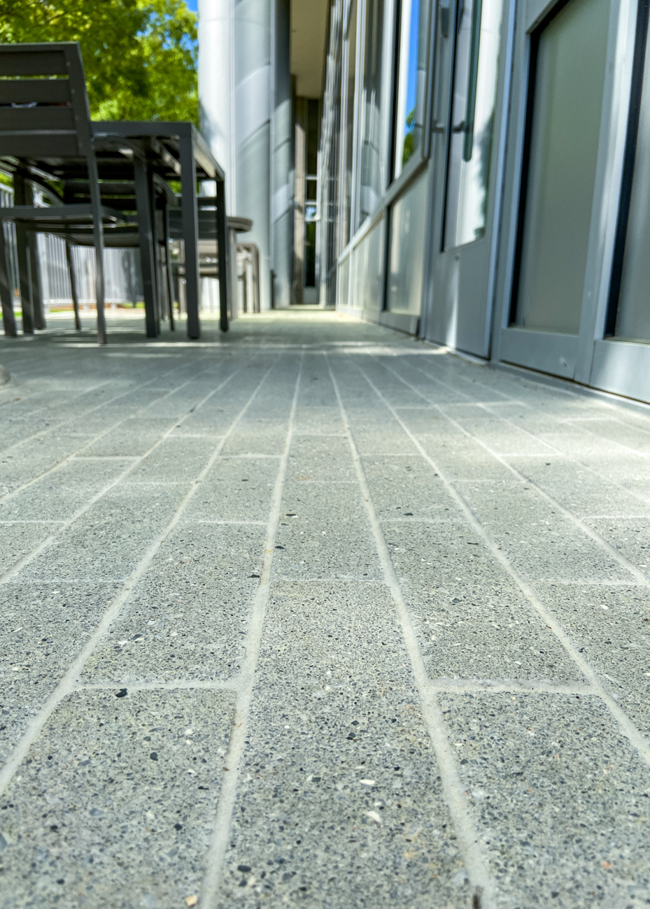 Martin Marietta HQ in Raleigh, North Carolina || StoneCycling X Biomason