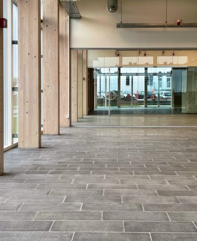 World's Largest Installation of Biocement® to Date at Helix Lab in Denmark || StoneCycling X Biomason