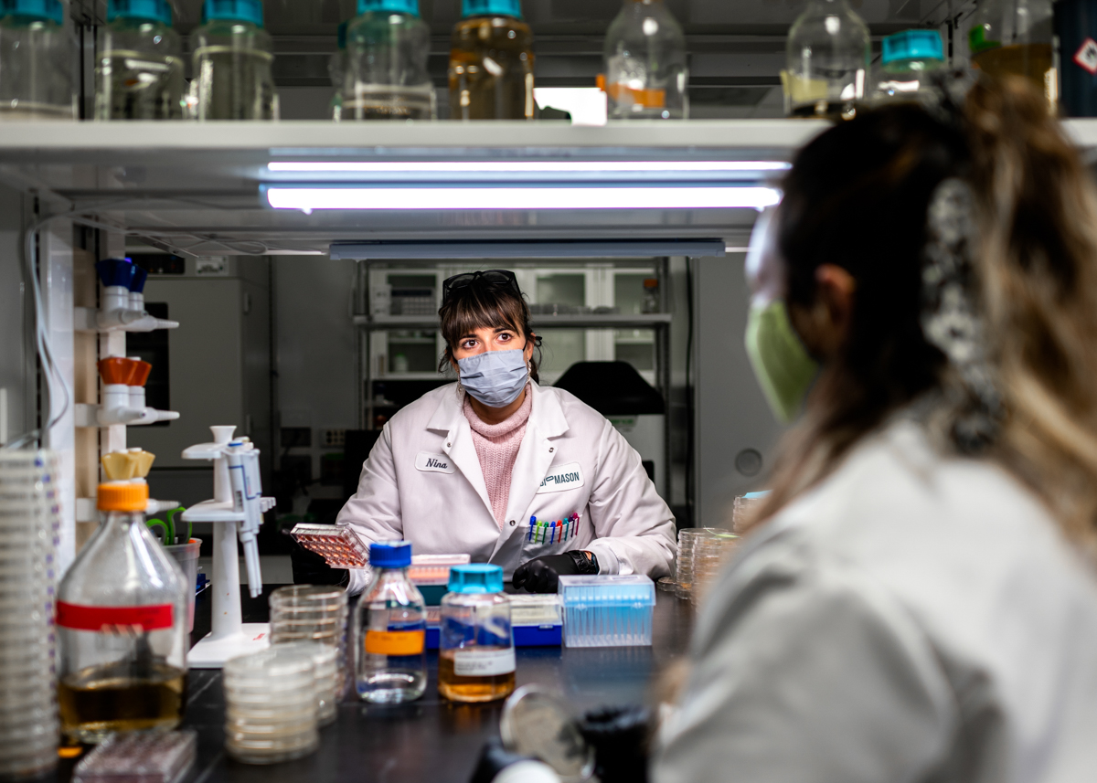 StoneCycling + Biomason BioBasedTile Process