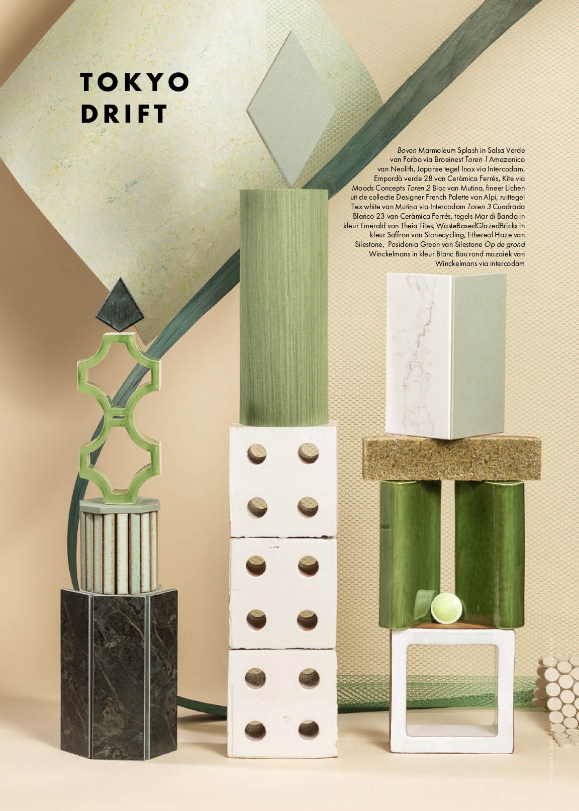 StoneCycling Feature in Moodboards ELLE Decoration - Kitchens