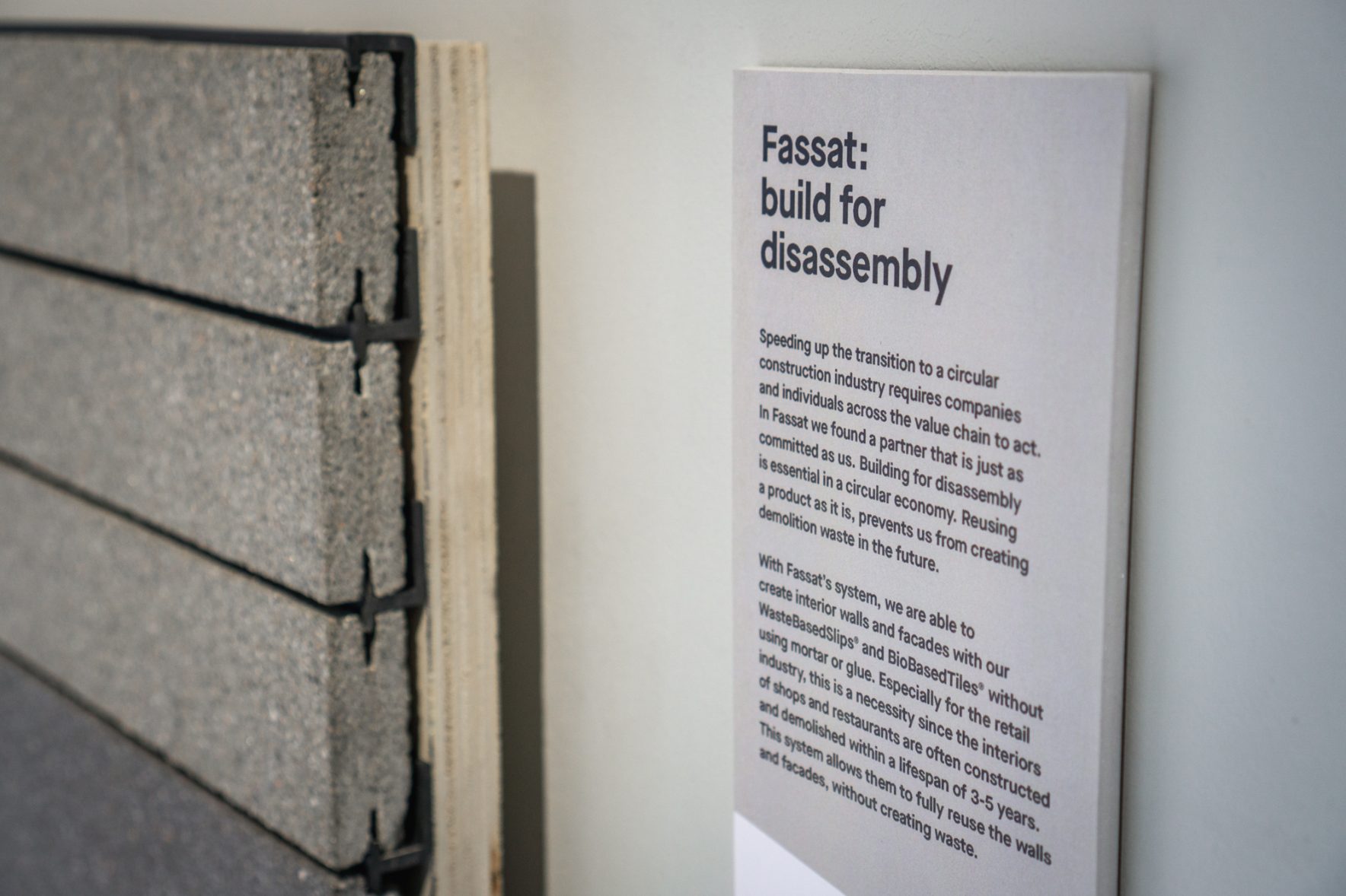 Beyond Wall System: Build For Disassembly || StoneCycling X Fassat