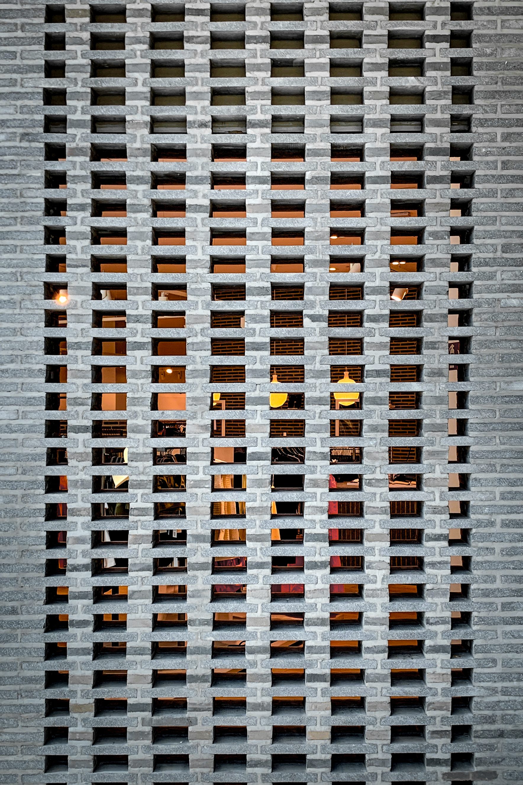 Mushroom Partition Wall in Luxembourg City