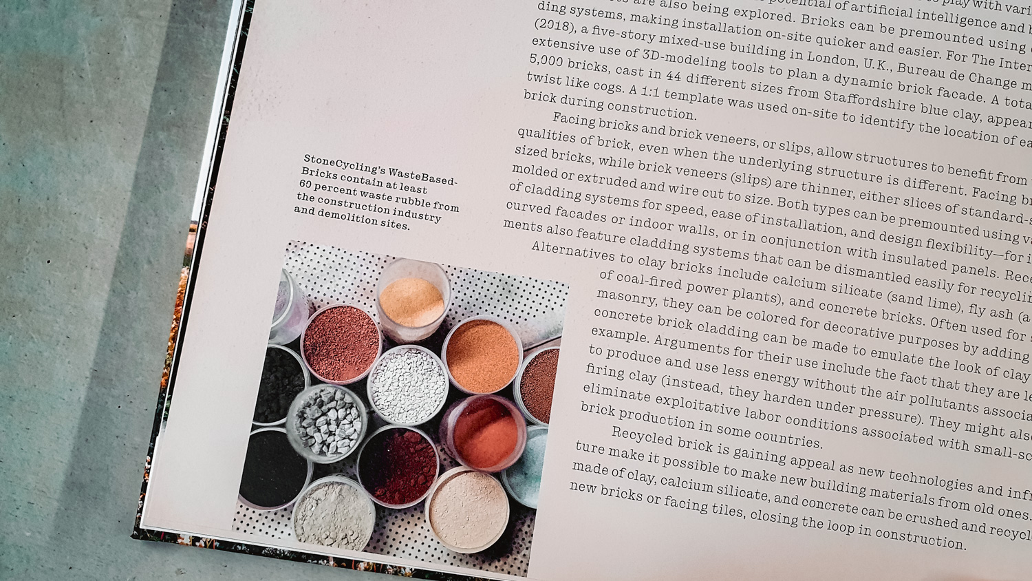 StoneCycling Featured in Brick by Brick - Gestalten