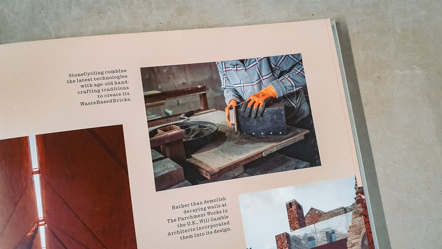 StoneCycling Featured in Brick by Brick - Gestalten