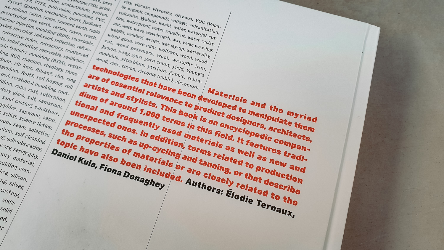 Materials Encyclopedia for Creatives - Birkhäuser || StoneCycling