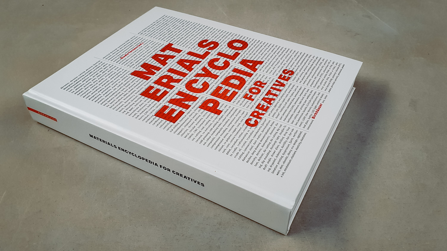 Materials Encyclopedia for Creatives - Birkhäuser