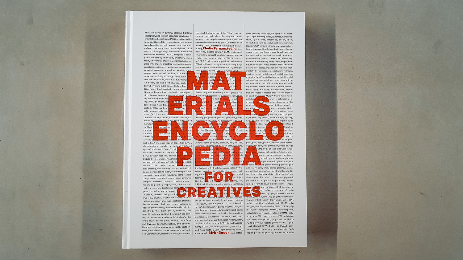 Materials Encyclopedia for Creatives - Birkhäuser