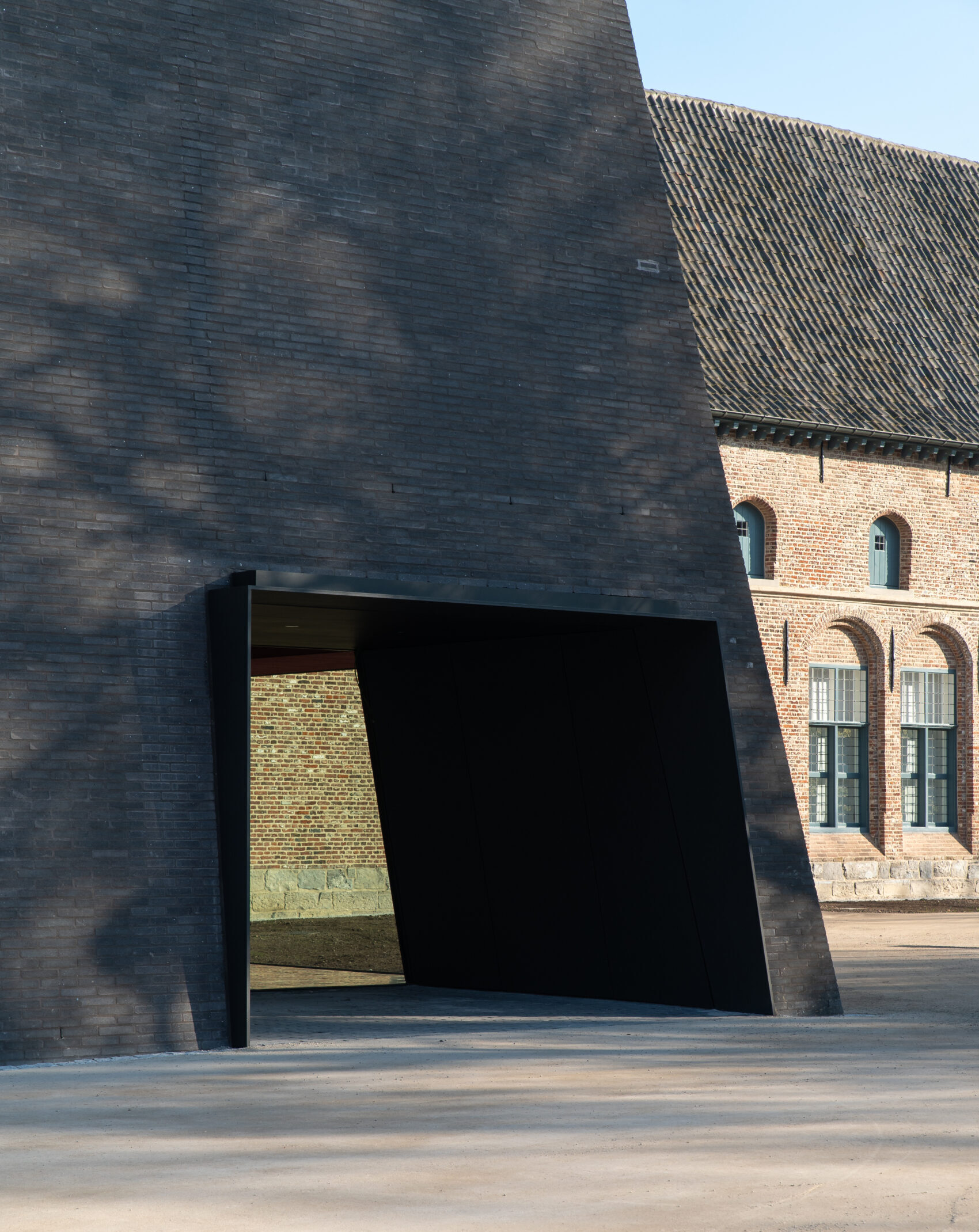 Bespoke Brick Facade at ABBY Kortrijk, Belgium | FRONT Materials