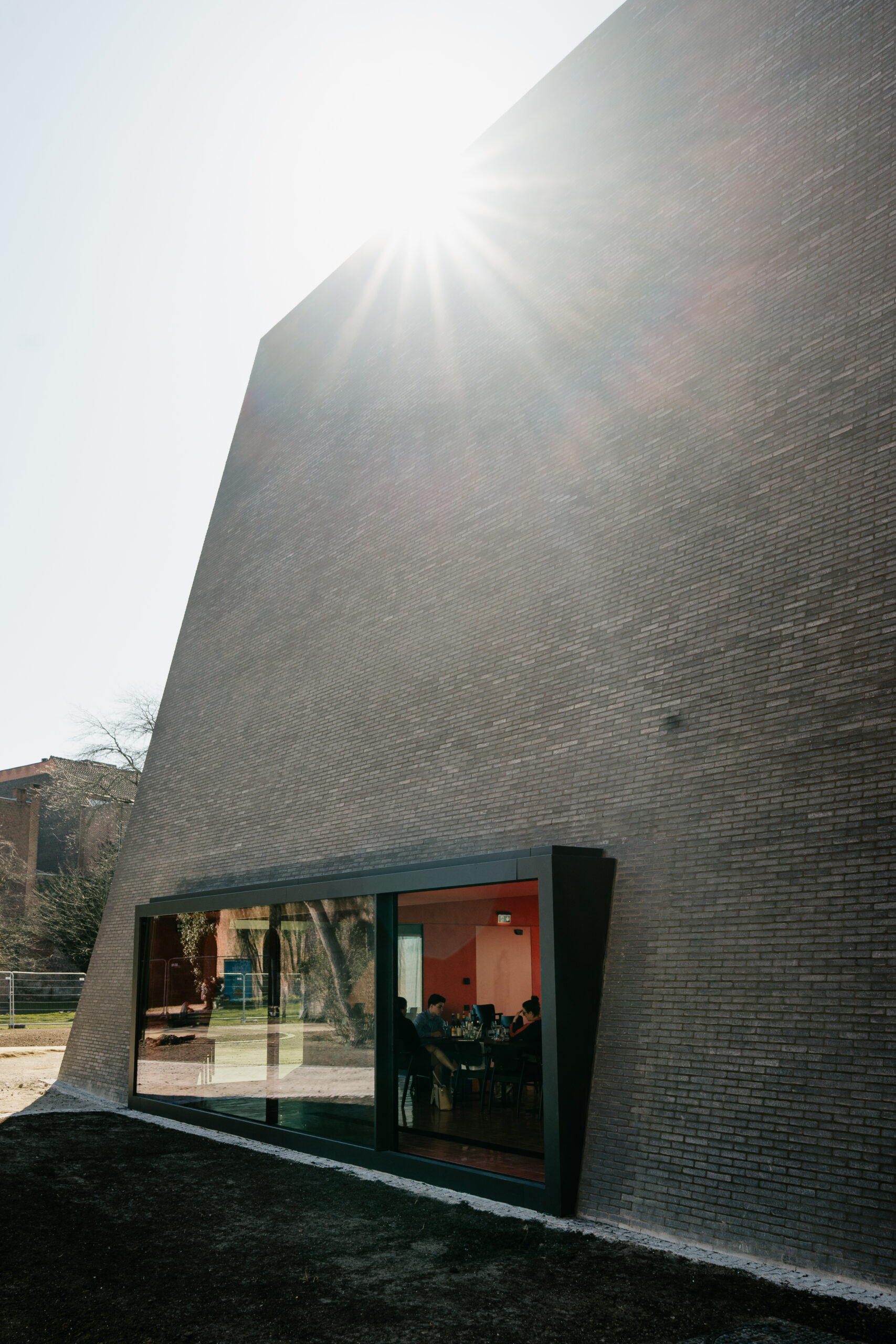 Bespoke Brick Facade at ABBY Kortrijk, Belgium | FRONT Materials