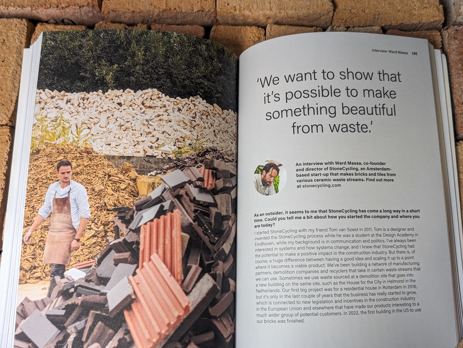 Better Things - Materials for Sustainable Product Design (StoneCycling Feature)