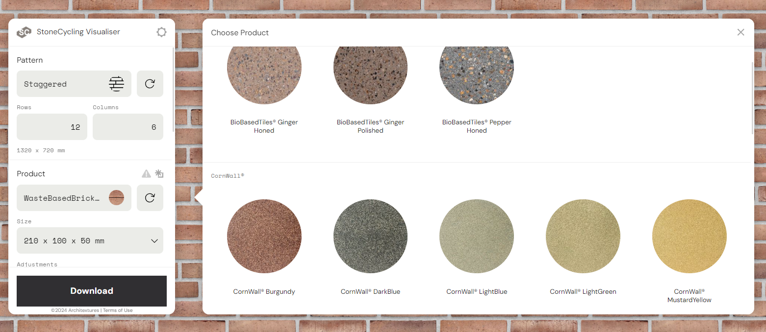 StoneCycling Digital Design Tool