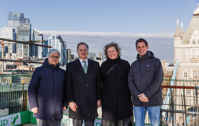 StoneCycling Attends TBC.London Topping Out Ceremony
