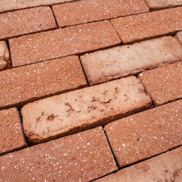 #T024 Orange Drieklezoor (3/4 Brick) Punched & Sliced WasteBasedSlips®