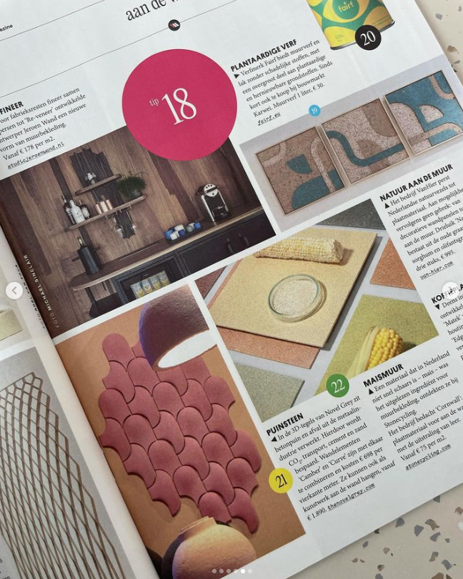 CornWall in Dutch Newspaper de Volkskrant