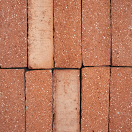 #T024 Orange Drieklezoor (3/4 Baksteen) Punched & Sliced WasteBasedSlips®