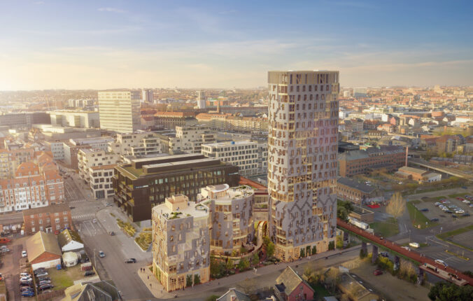 BioBased Vloer bij Living Lab in TRÆ Aarhus, Denemarken